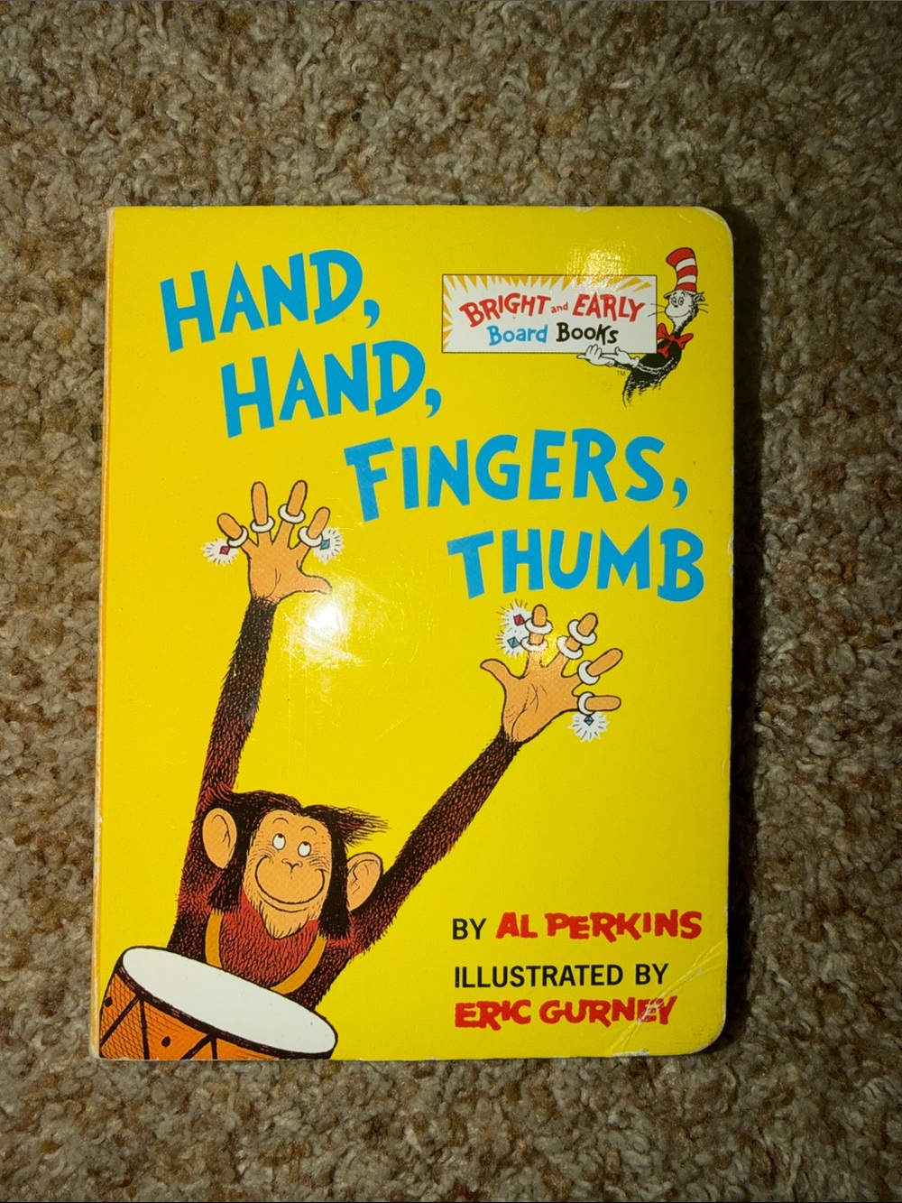 Hand, Hand, Fingers, Thumb~By Al Perkins Random House Book